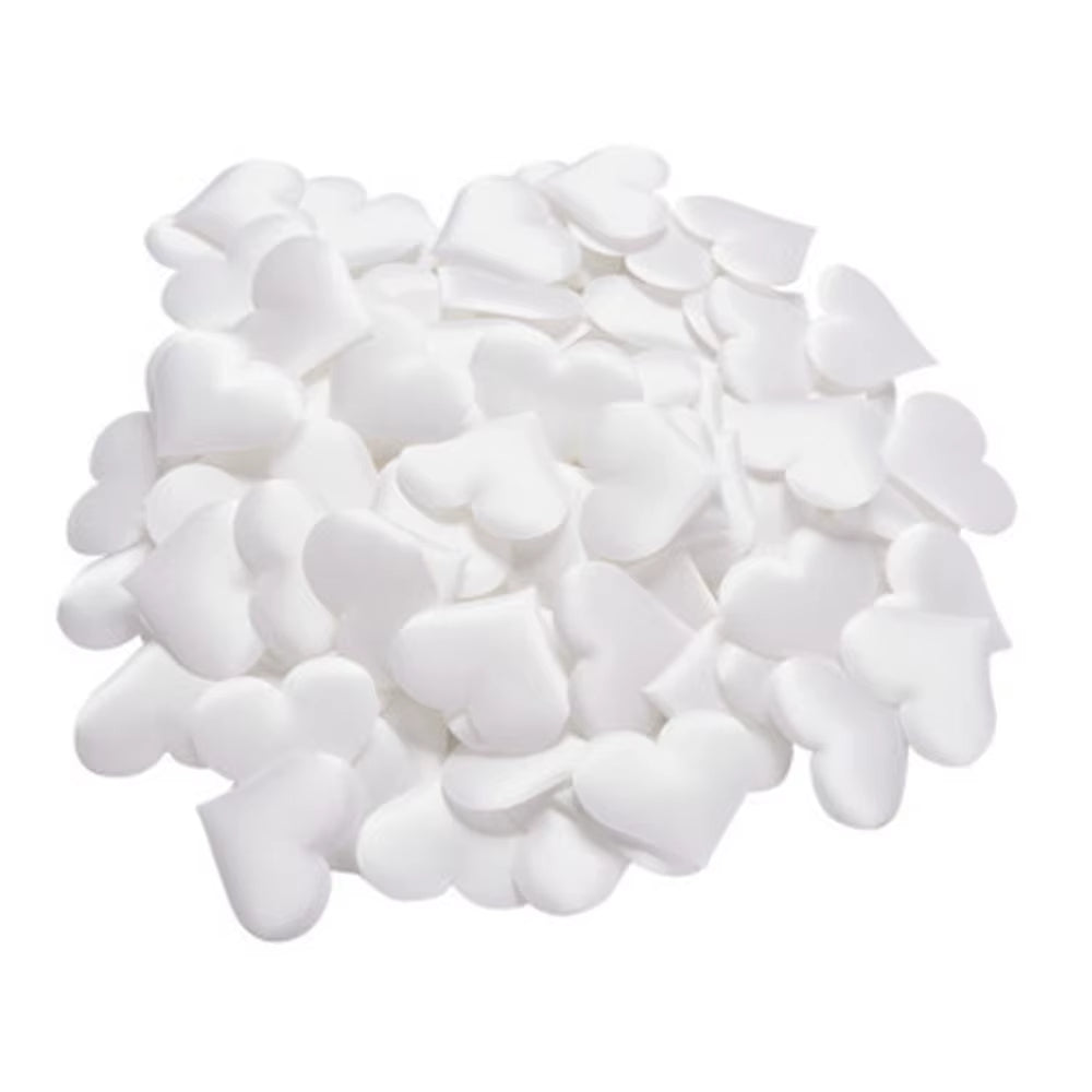 100Pcs/Lot Love Heart Shaped Sponge Petal for Valentine Decoration Handmade DIY Petals Birthday Table Bed Wedding Party Supplies
