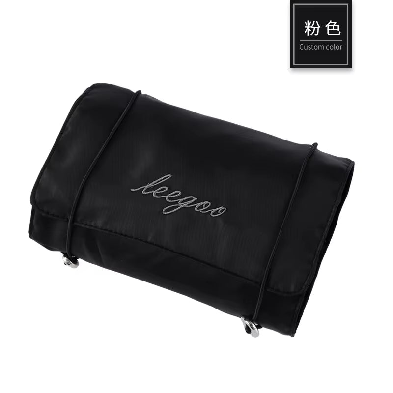 In 1 Detachable Makeup Bag Women Zipper Mesh Large Capacity Cosmetics Pouch Foldable Portable Travel Wash Storage Bag