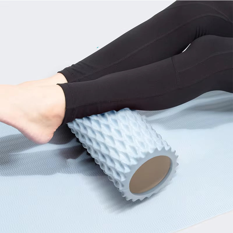 EVA Fitness Yoga Column Gym Foam Therapy Roller Exercise Massage Roller for Physical Therapy and Muscle Medium Density