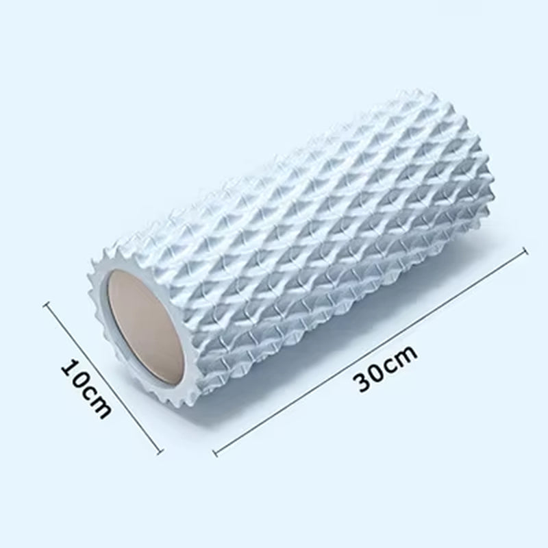 EVA Fitness Yoga Column Gym Foam Therapy Roller Exercise Massage Roller for Physical Therapy and Muscle Medium Density