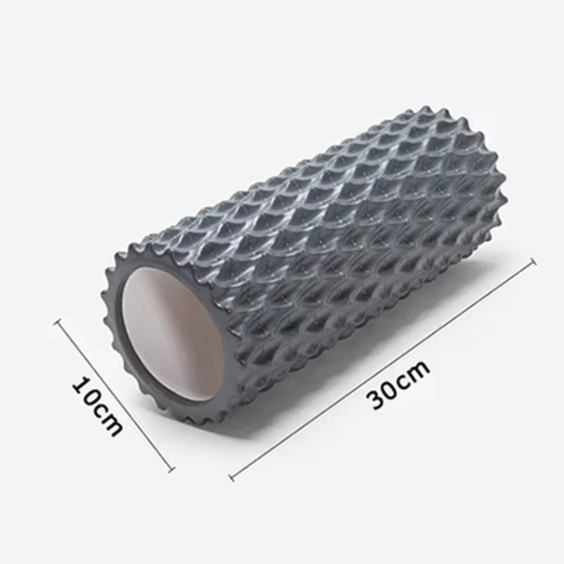 EVA Fitness Yoga Column Gym Foam Therapy Roller Exercise Massage Roller for Physical Therapy and Muscle Medium Density