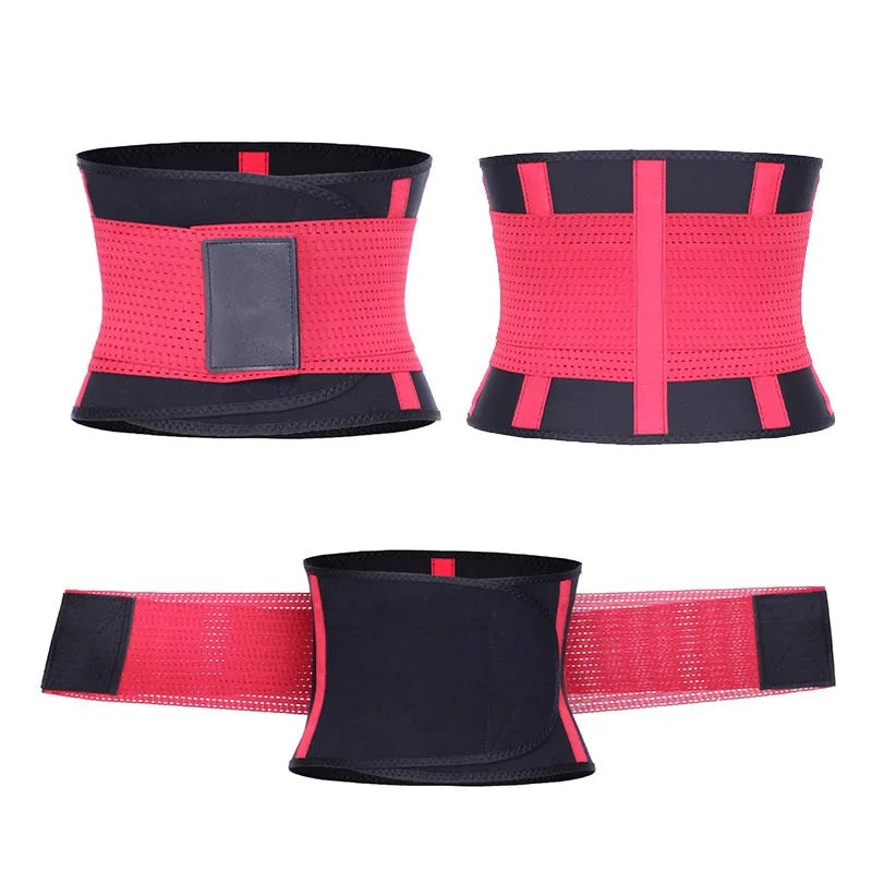 Fitness Belt Xtreme Power Thermo Body Shaper Waist Trainer Trimmer Corset Waist Belt Cincher Wrap Workout Shapewear Slimming