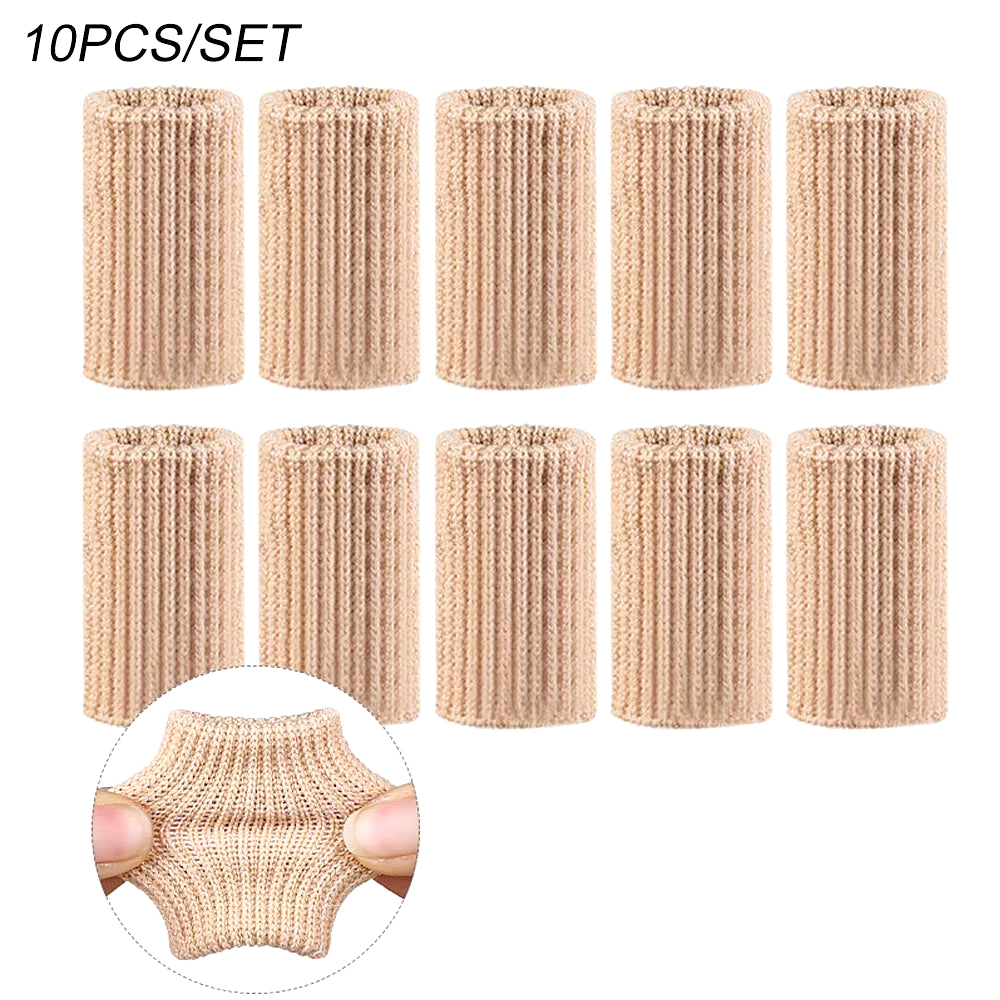 10Pcs Comfortable Finger Brace Splint Sleeve Thumb Support Protector Elastic Breathable Stabilizers for Golf